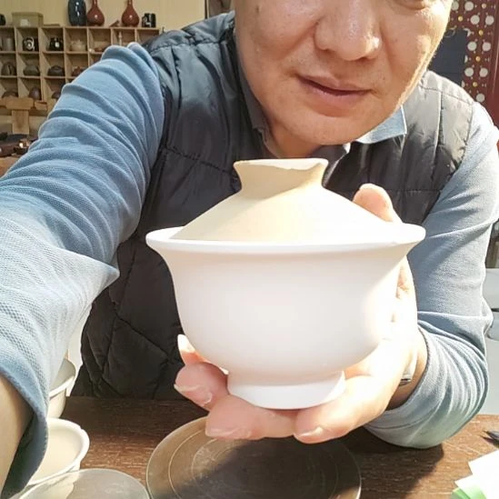 初***学天然老黑釉斗笠盏