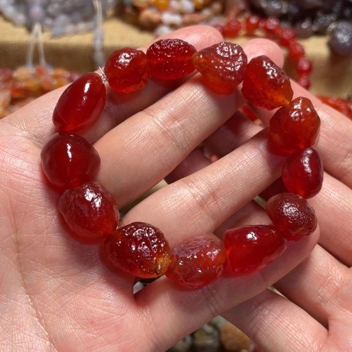 玛瑙/玉髓合金手链