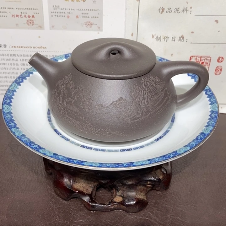 紫砂茶壶全手220容量