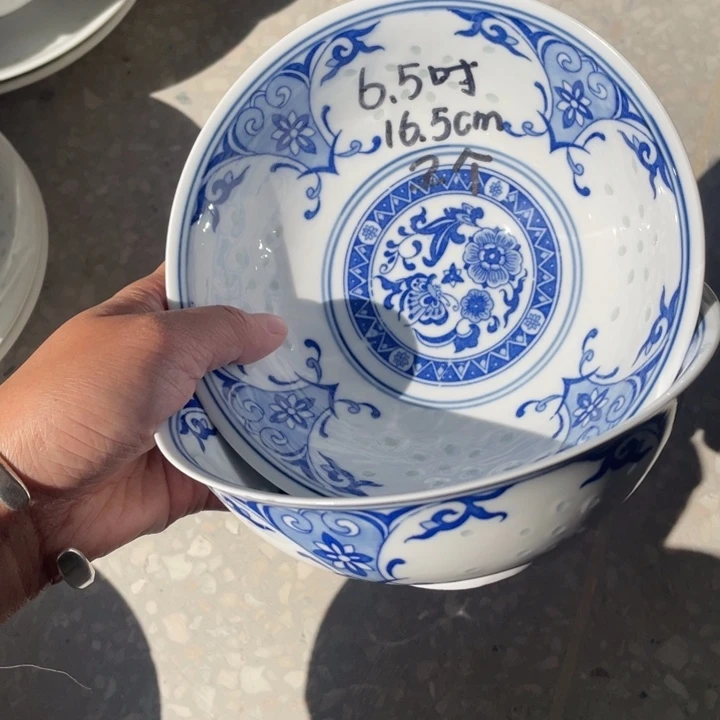 碗景德镇高温细白瓷餐具