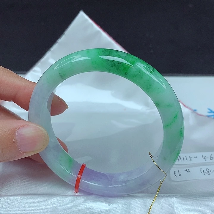 未镶嵌手镯翡翠56圈5046