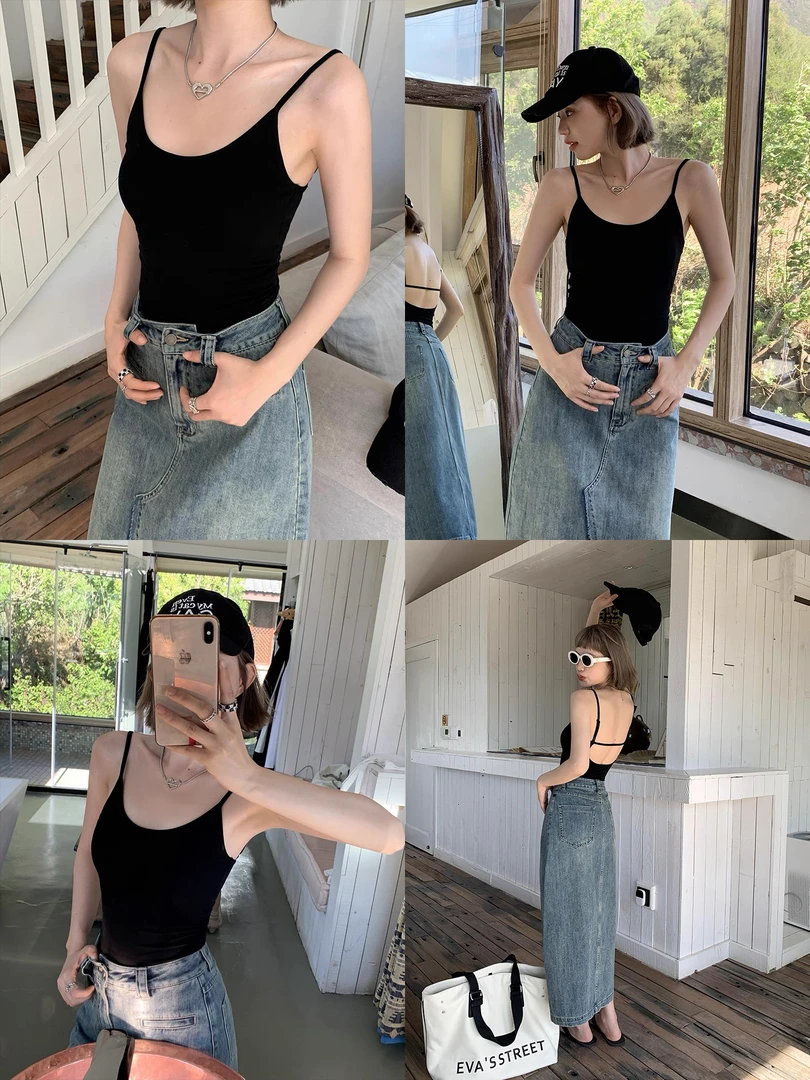 2344美背[通用链接]显瘦上衣以直播为准