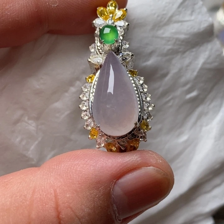 定制翡翠未镶嵌15号链接