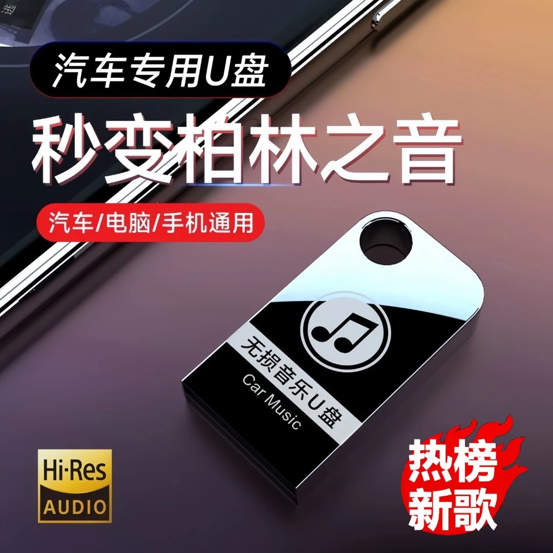 【2025新款车载U盘】【音乐之声】正版车载U盘歌曲u盘2025最新款最火1