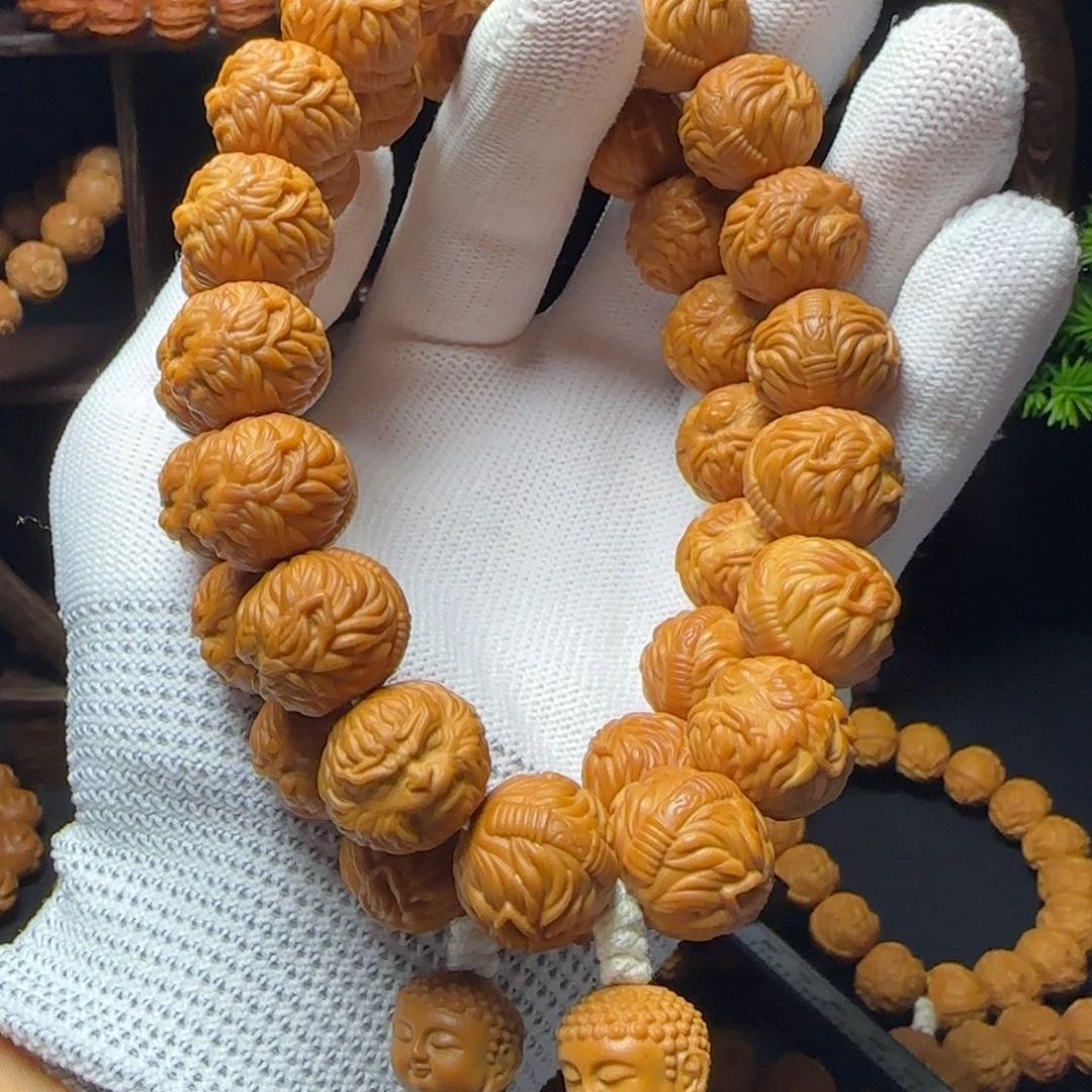 顺***然猴头核桃吊坠猴头