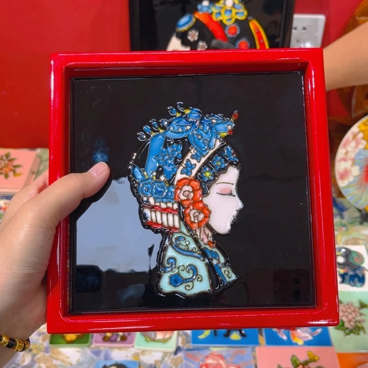 瓷片瓷板画艺术作品