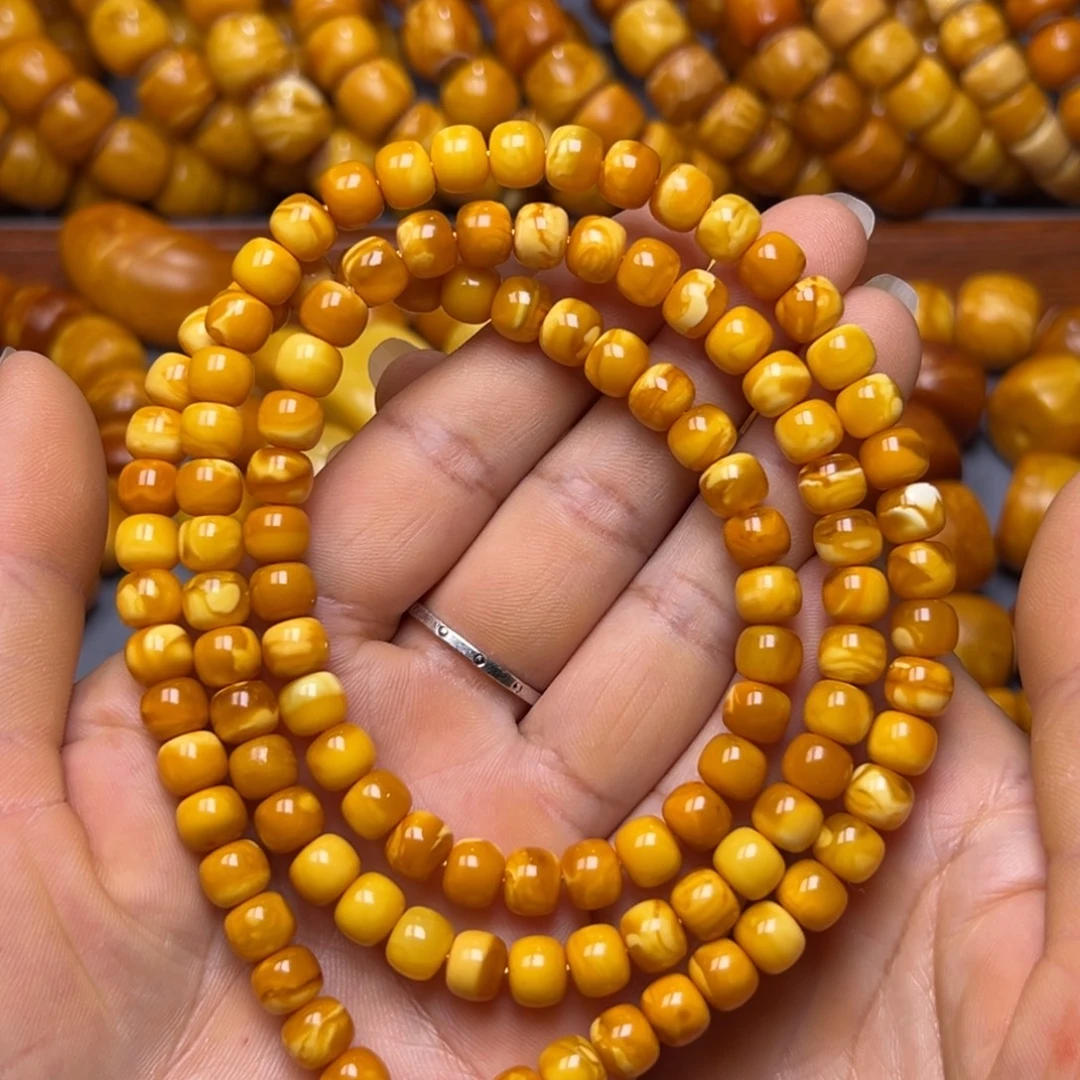 蜜蜡未镶嵌吊坠(不含链)