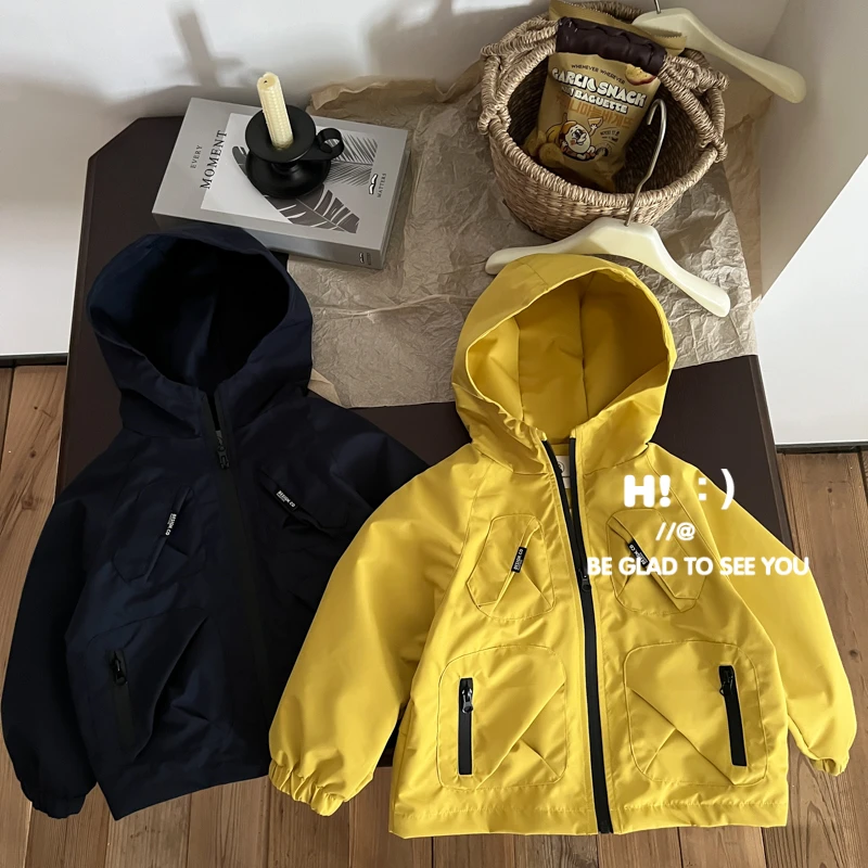 【现货】郝叔童品秋季新款2025男童高货时尚潮牌网红韩版外套HQ5309