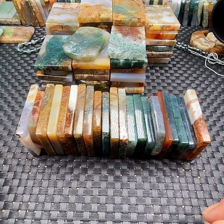 划***8玛瑙/玉髓未镶嵌颈饰