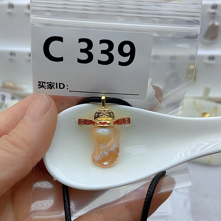 淡水珍珠颈饰银S925镶嵌