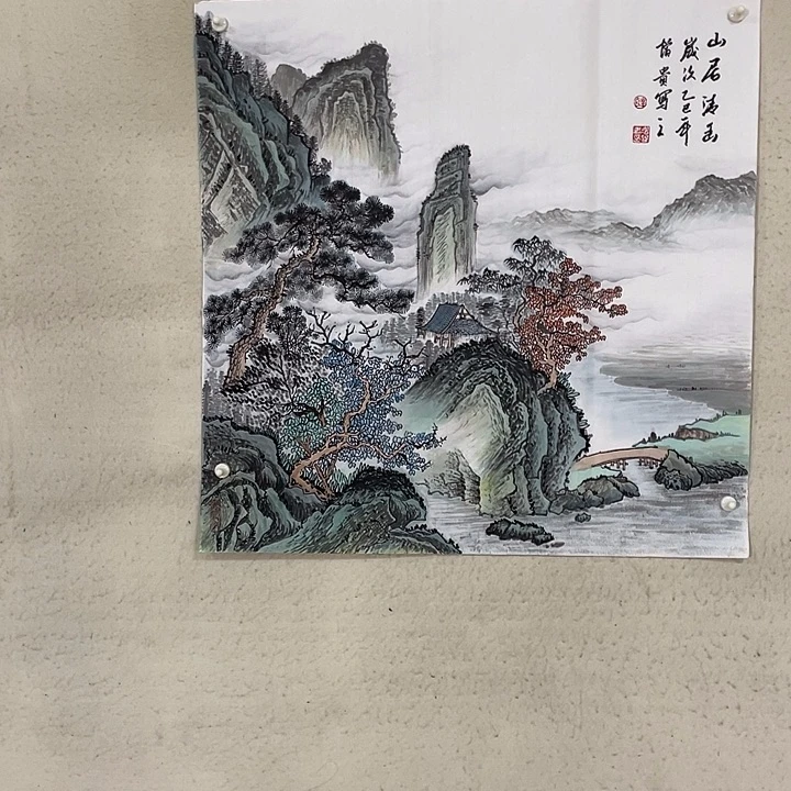国画国画作品欣赏。国画