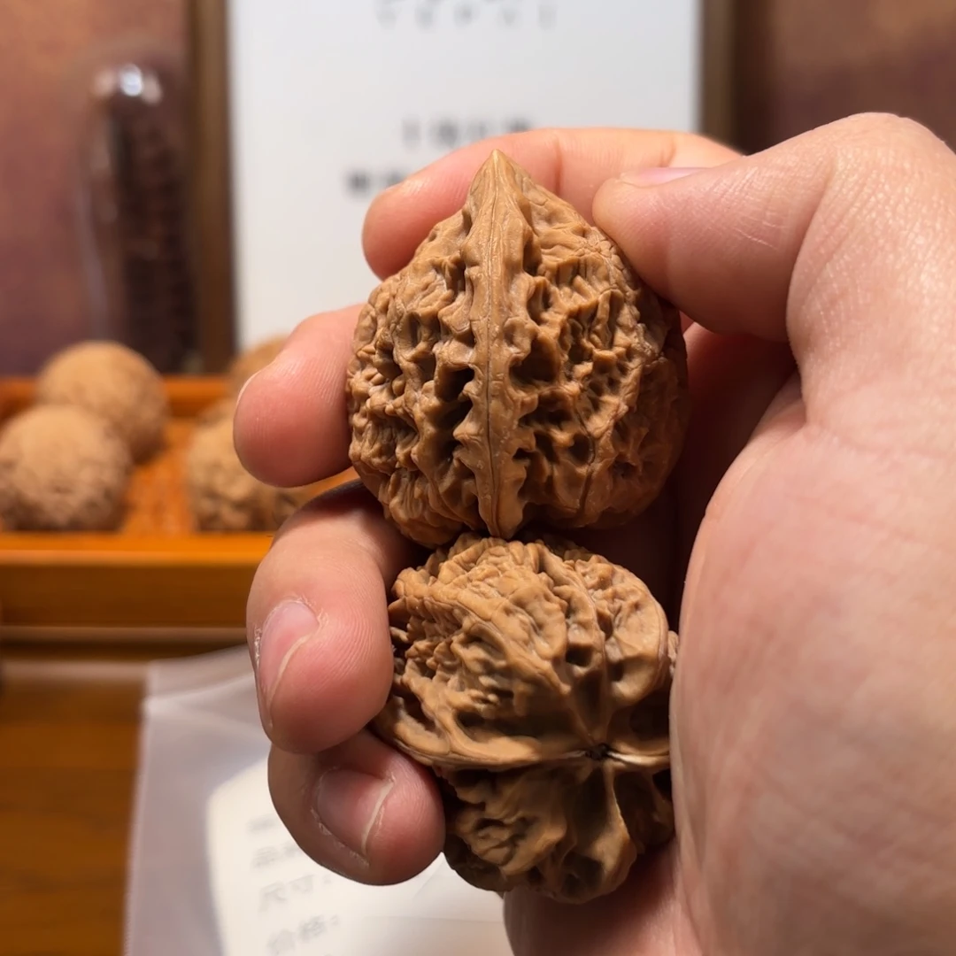 吊坠文玩核桃火苗Q5781