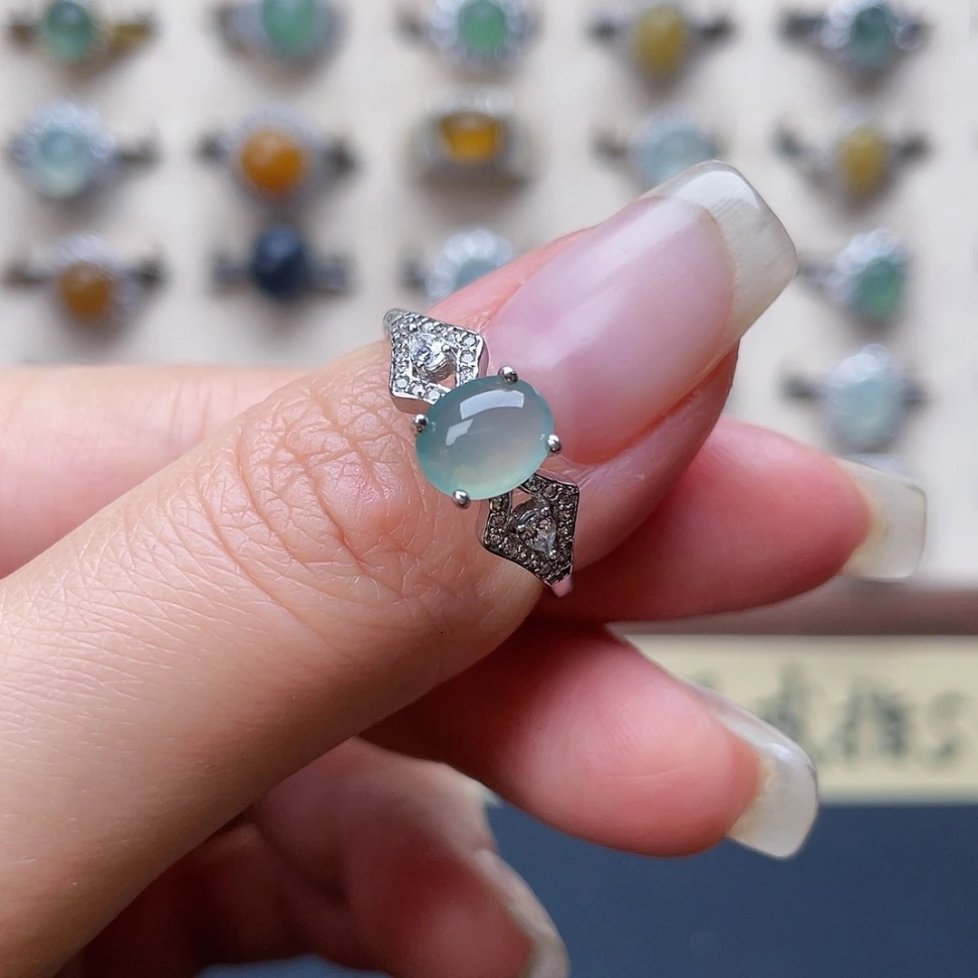 翡翠戒指未镶嵌戒指