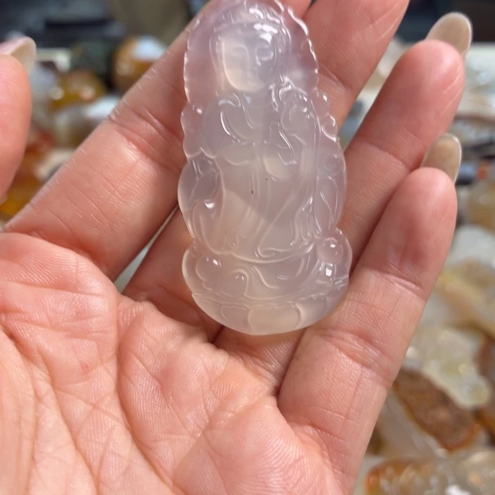 玛瑙/玉髓吊坠(不含链)未镶嵌