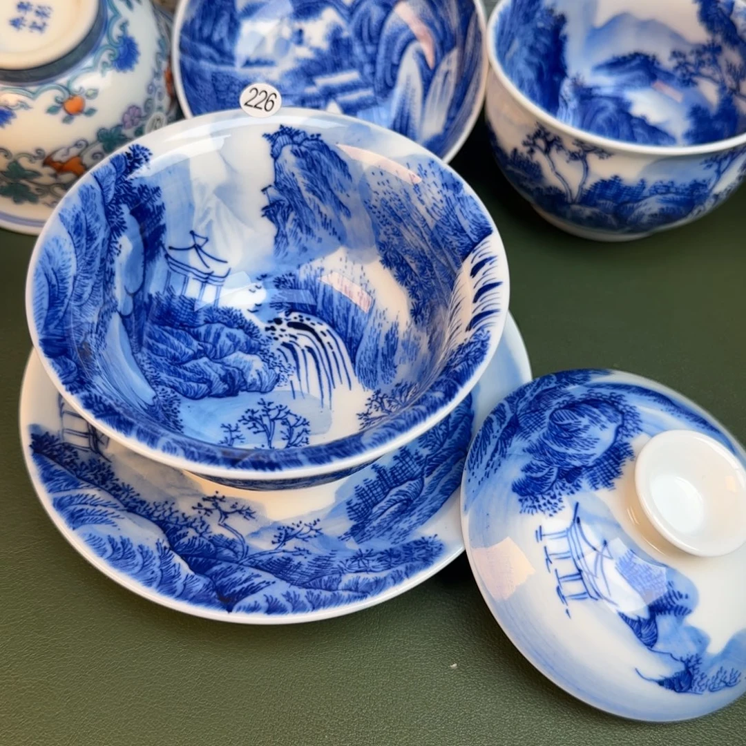 彦祖纯手工手绘茶具226