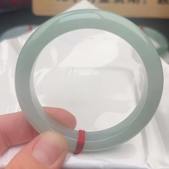 翡翠未镶嵌手镯手镯-4