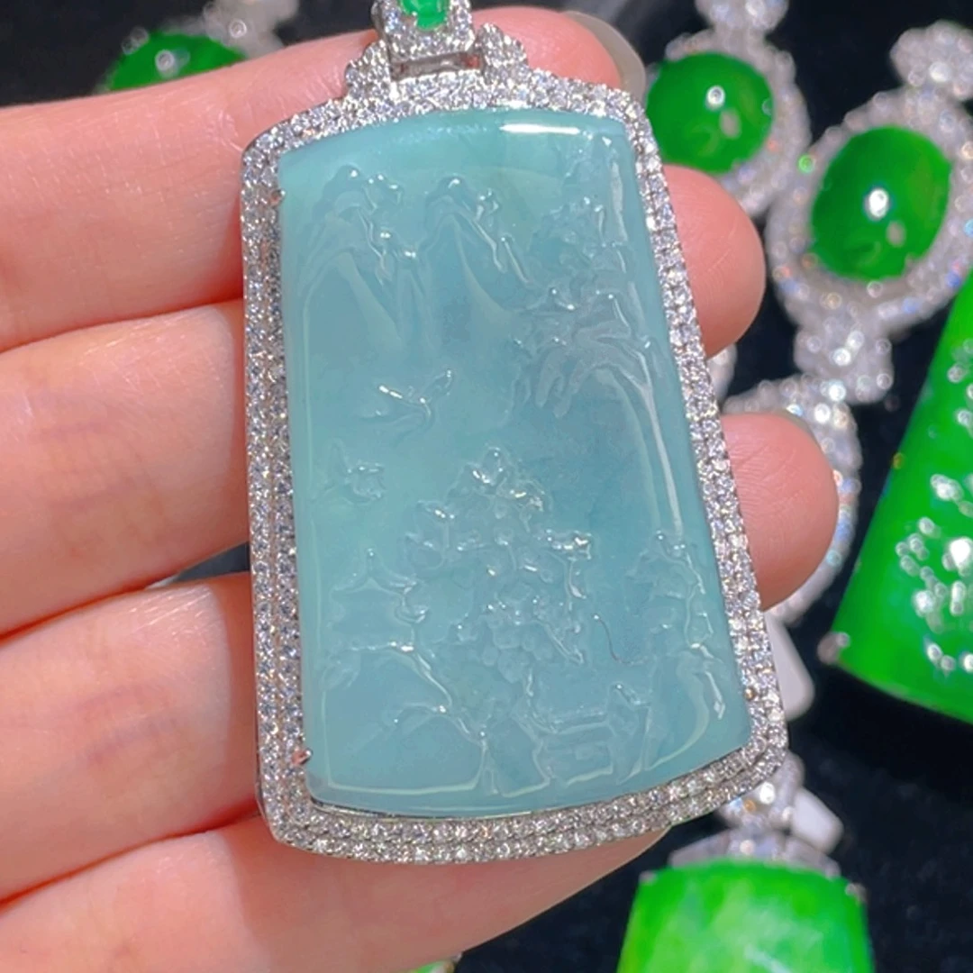 翡翠吊坠(不含链)未镶嵌