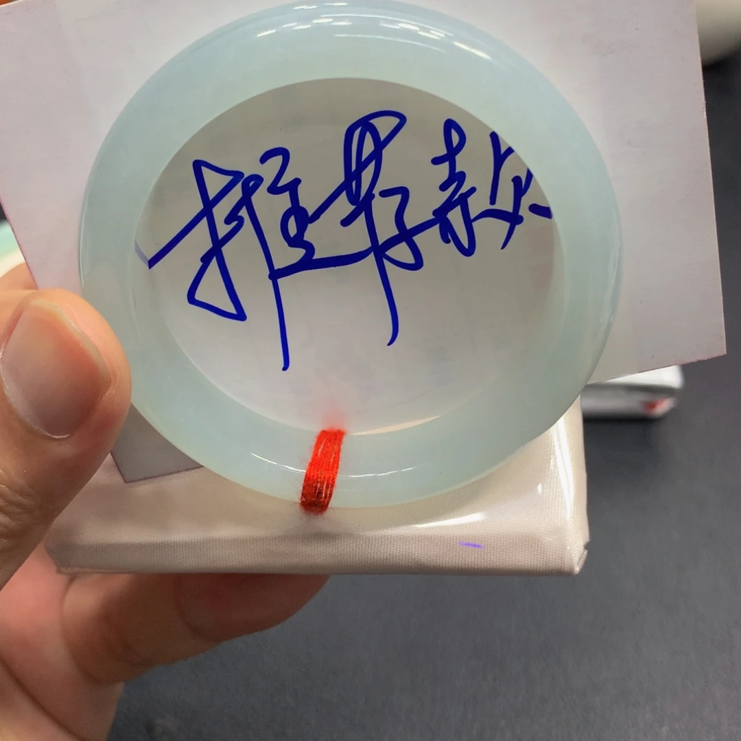 未镶嵌手镯翡翠翡翠手镯晴水正圈5