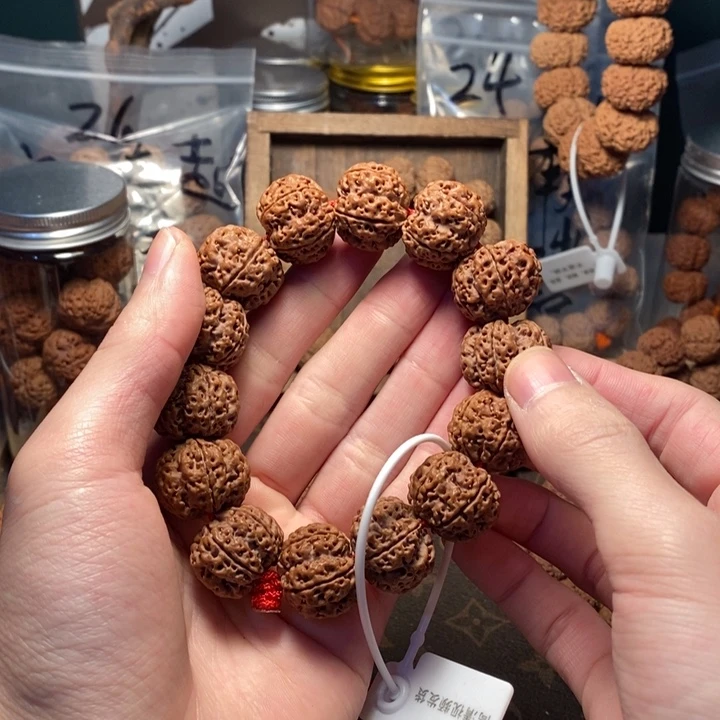 金刚菩提手串22古龙原生态双龙超头