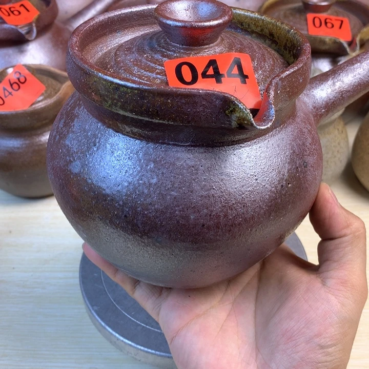 云南手工柴烧烤茶罐1000毫升