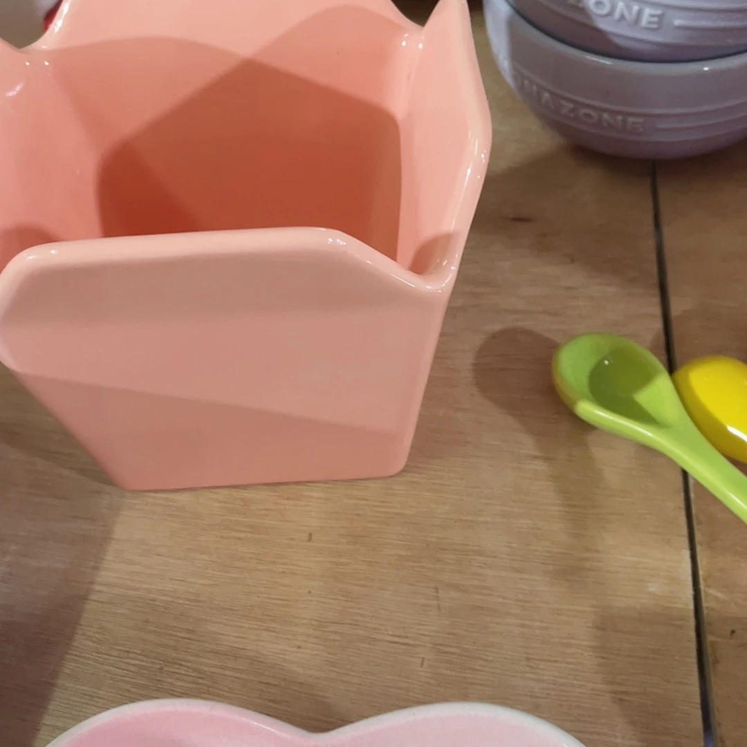 瓷片*‍****微瑕陶瓷餐具1个装