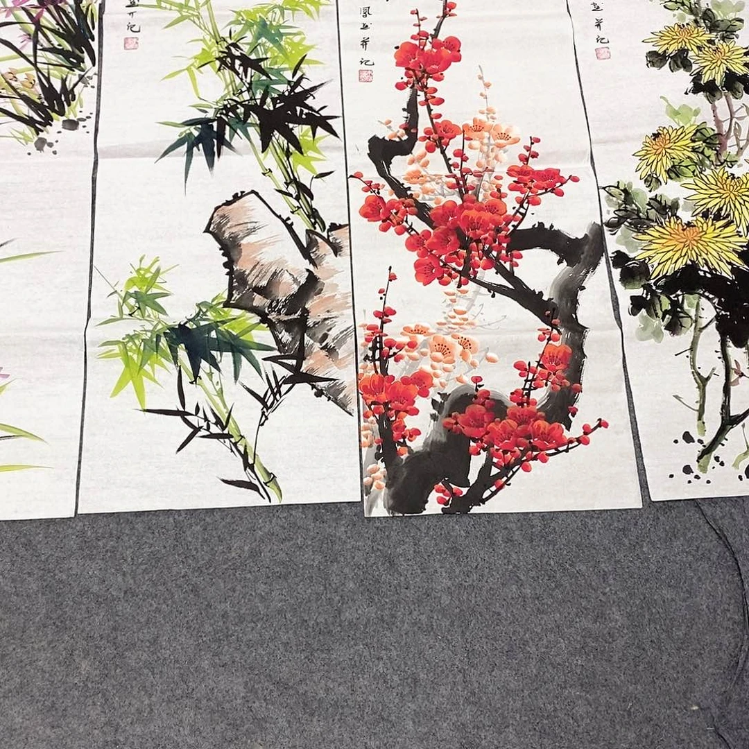 国画国画手绘作品