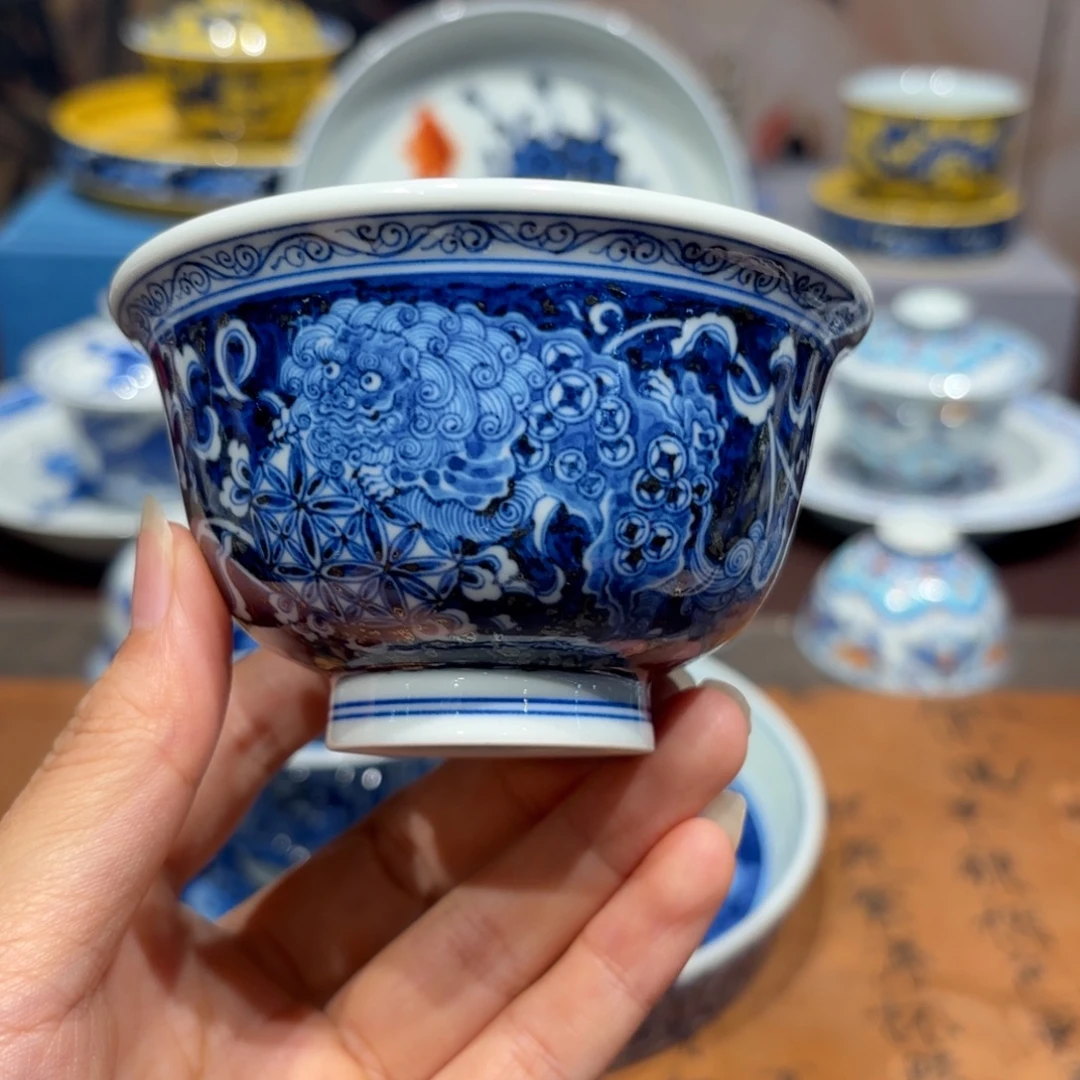 手工手绘陶瓷茶具