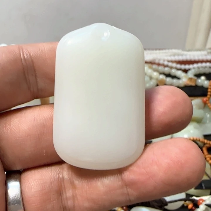 铁***娃和田玉未镶嵌挂件