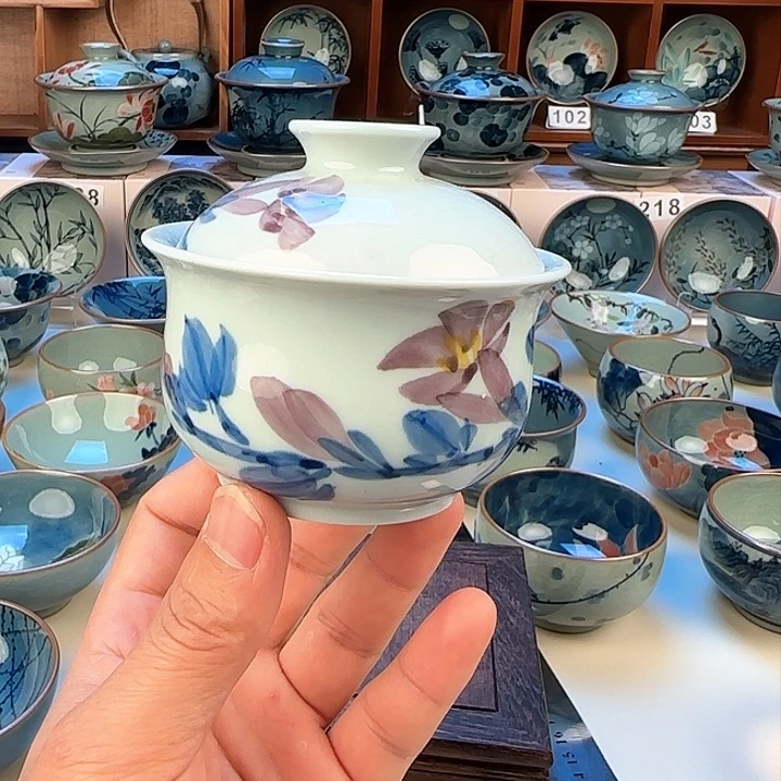 景德镇陶瓷陶瓷杯茶具