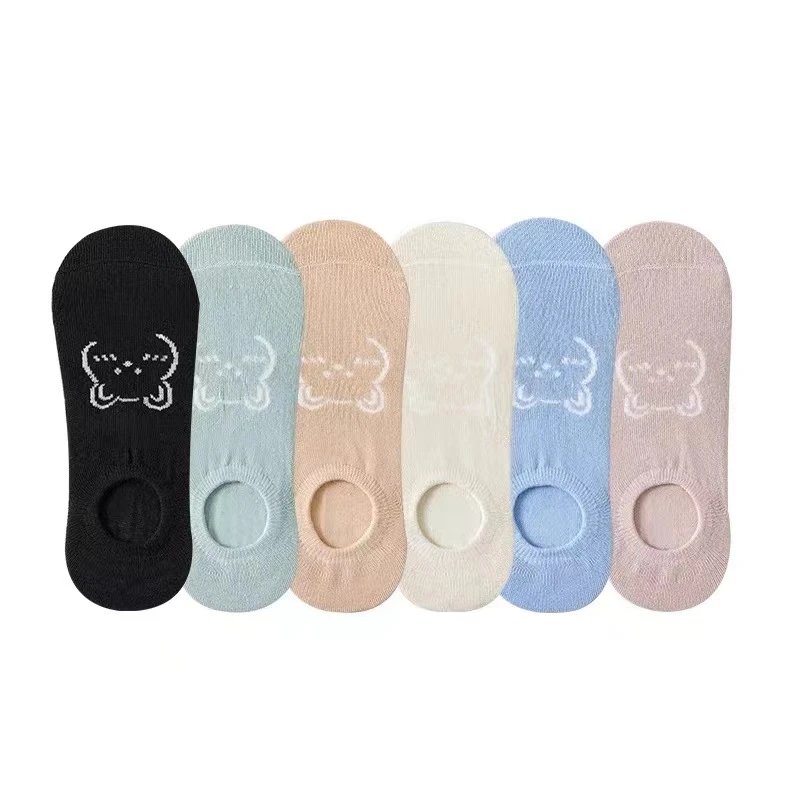 【粉丝专属】十二双装 春日格调拼色休闲必备的好穿的船袜SW-162