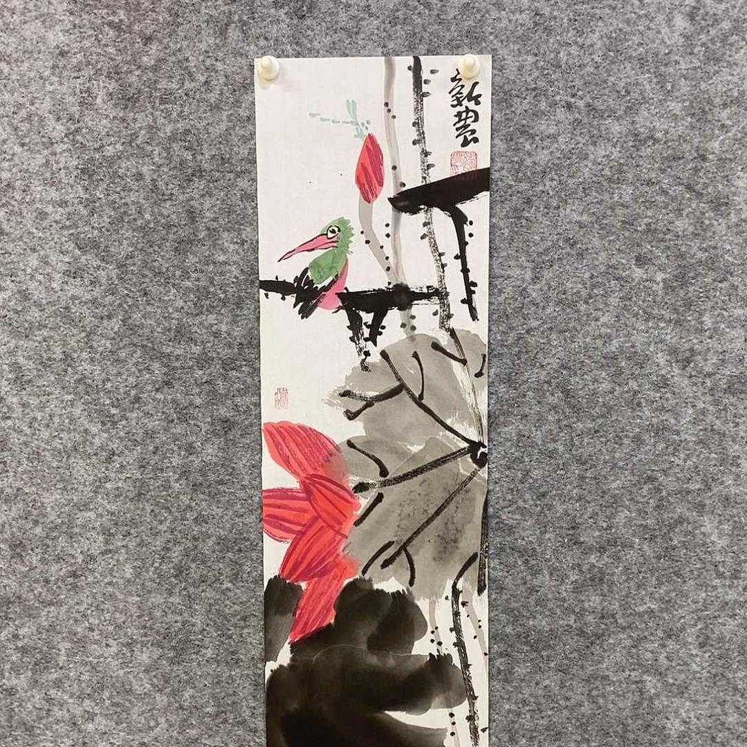 国画缪新农国画作品