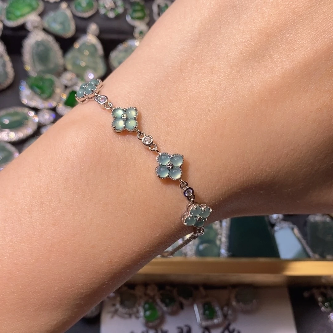 翡翠未镶嵌颈饰天然