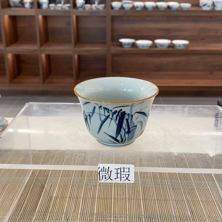 釉下老陶泥手工绘制