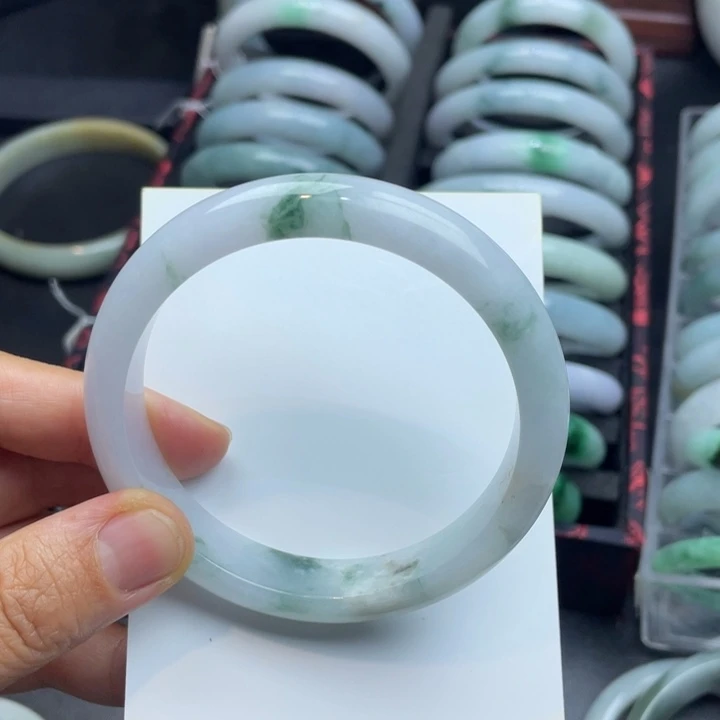 翡翠未镶嵌手镯翡翠手镯601圈口