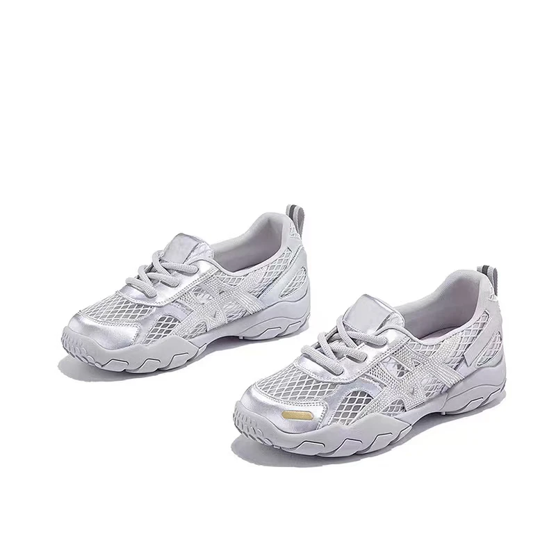 2025德训鞋夏季网面透气百搭鞋子女款爆款鞋子女鞋2025款网红款