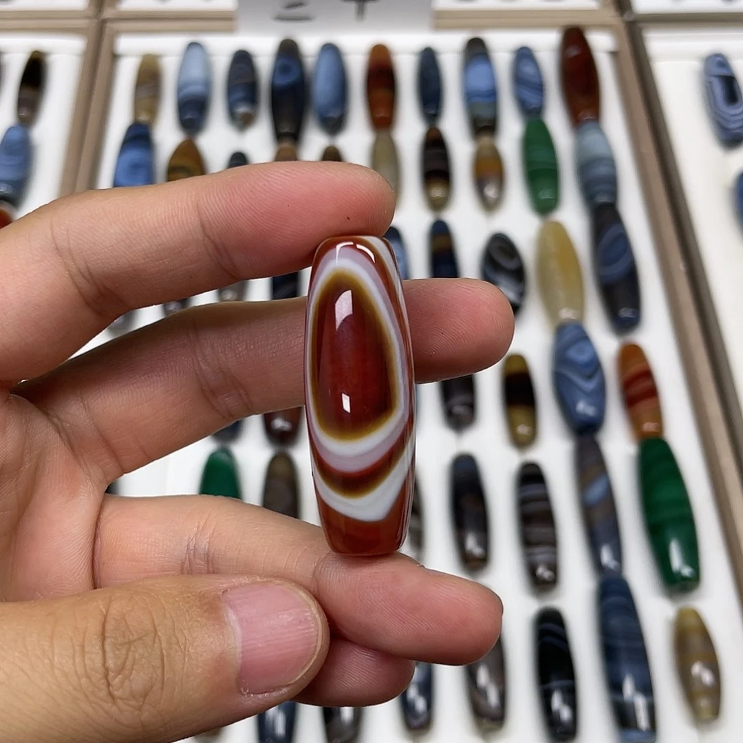 玛瑙/玉髓颈饰合金小*家