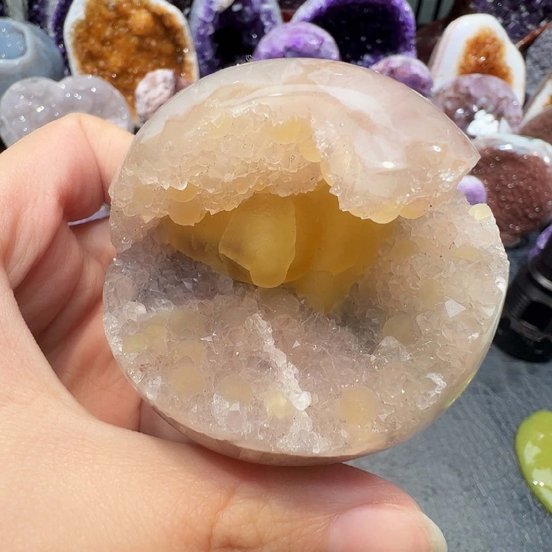 珠宝半成品未镶嵌紫晶