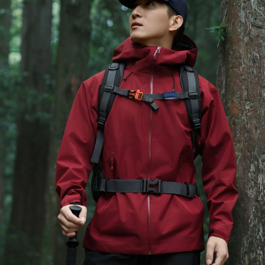 男女户外全压胶硬壳冲锋衣【M019】