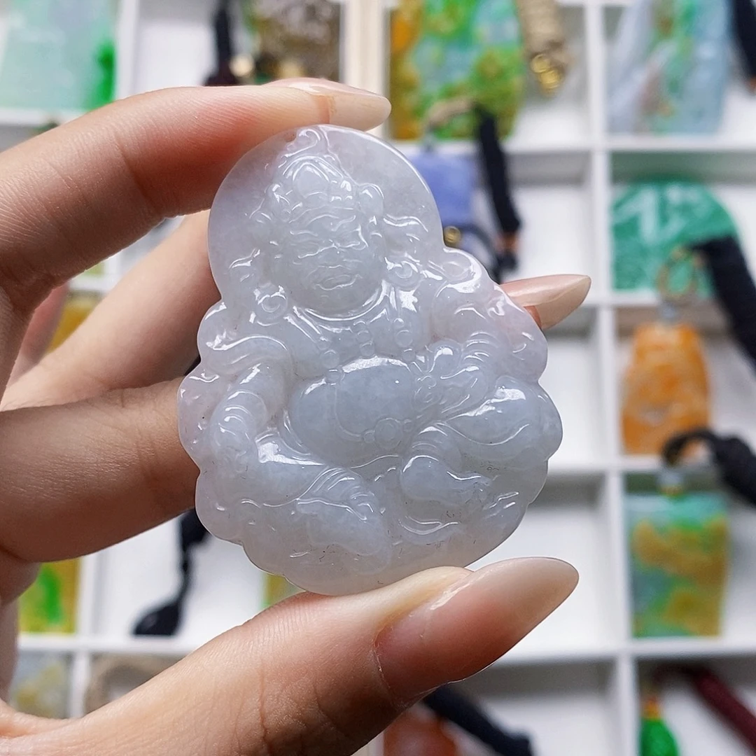 翡翠未镶嵌颈饰天然翡翠A货