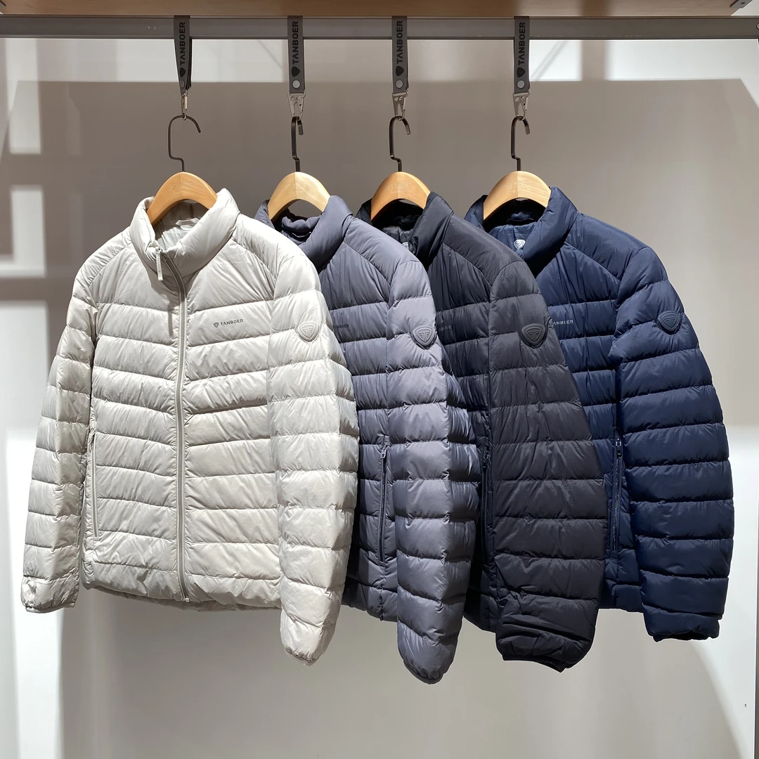 2025新款男士立领轻薄百搭休闲羽绒服5330223A