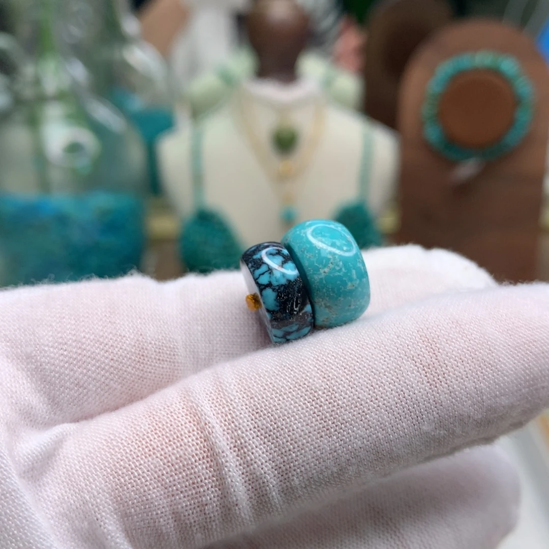 绿松石未镶嵌配饰