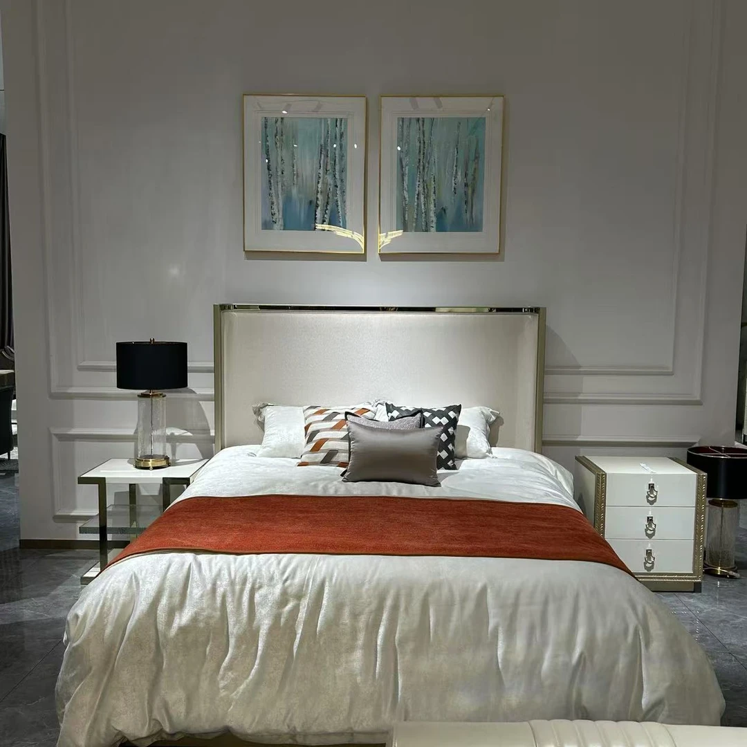 【春哥说家具】HT-ARC20-BR-50大床2122*1900*1520