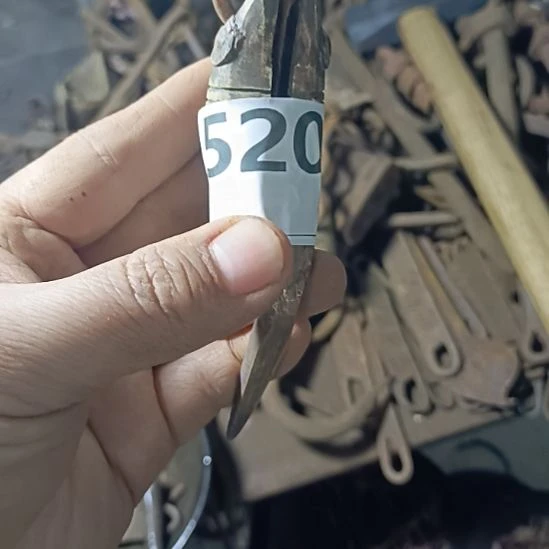 左***手铜鱼刀厚重的一个