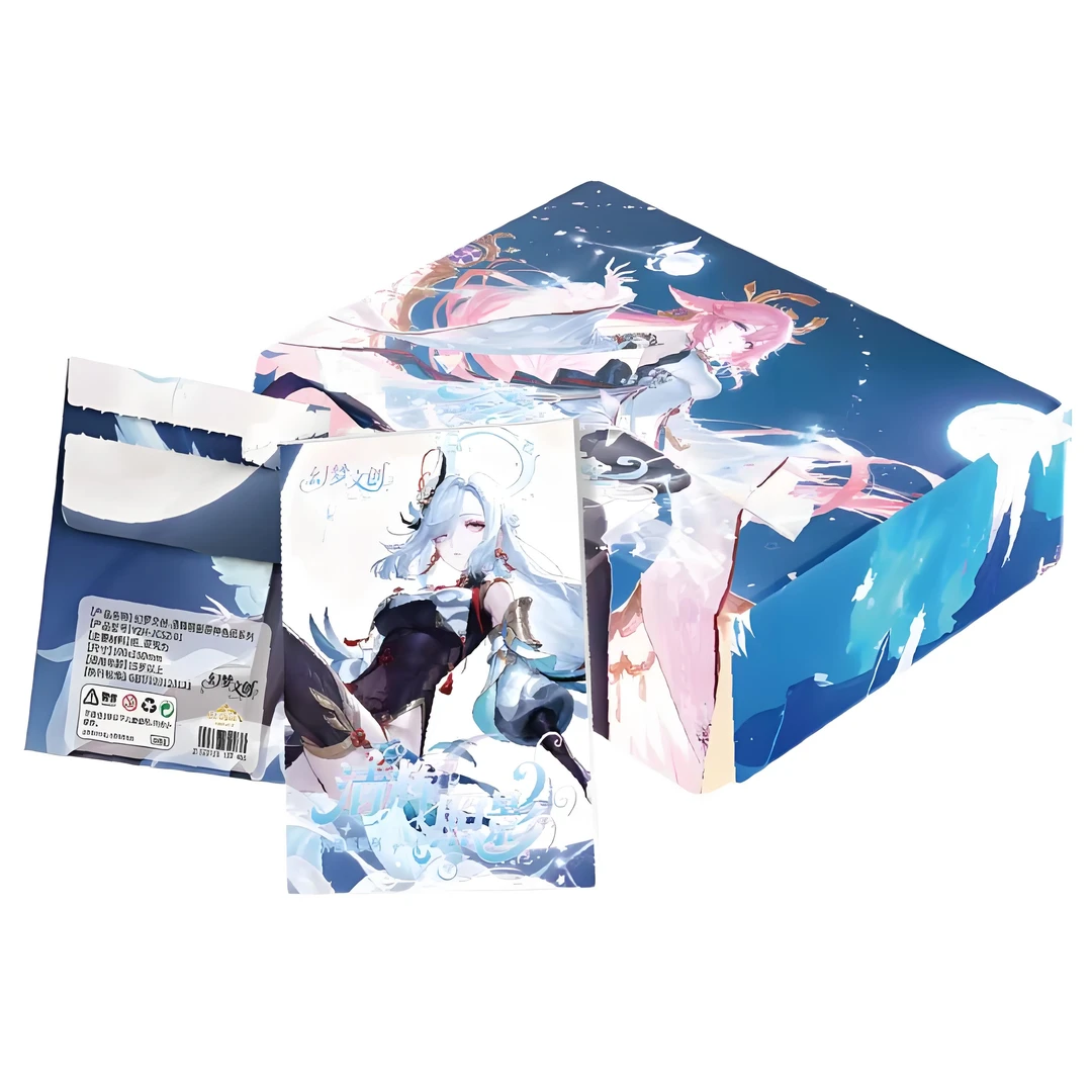 小佳【新人浮浮】幻梦文创-清辉照影-原神色纸第一弹收藏卡牌潮玩