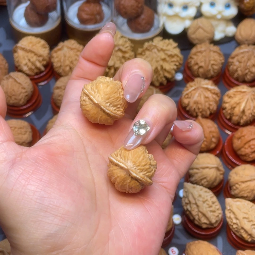 文玩核桃把件小包子