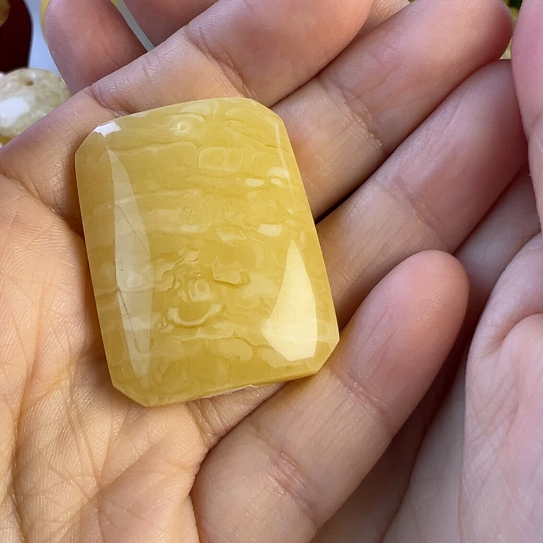 蜜蜡吊坠(不含链)未镶嵌7*7