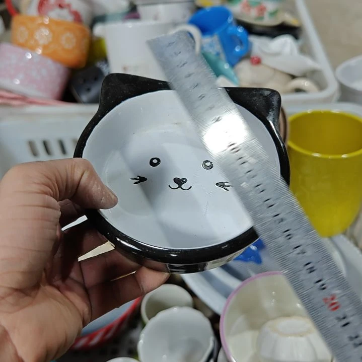 瓷片陶瓷杯碗盘微瑕介意慎拍