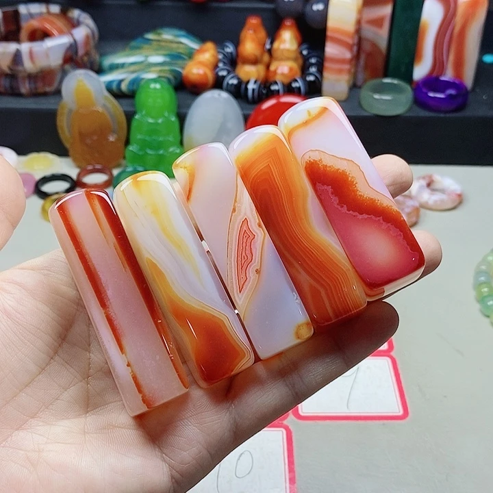 未镶嵌吊坠(不含链)玛瑙/玉髓天*?