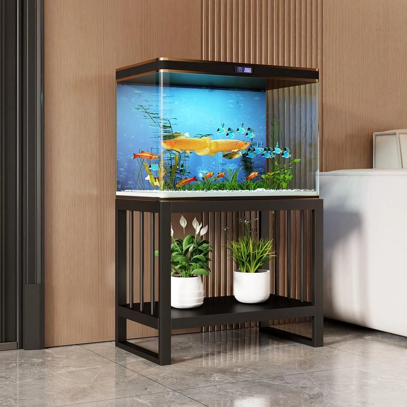 森森鱼缸架子定制小米鱼缸专用桌一体免安装当贝智能鱼缸底座底柜