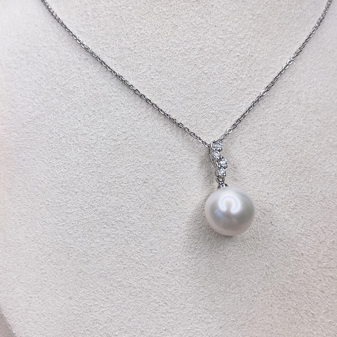 淡水珍珠合金吊坠(赠链)